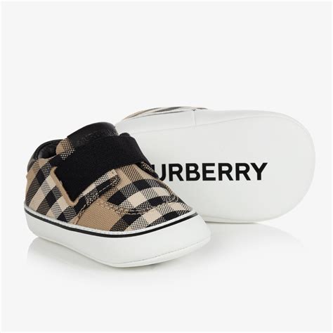 burberry white baby shoes|burberry baby shoe sale.